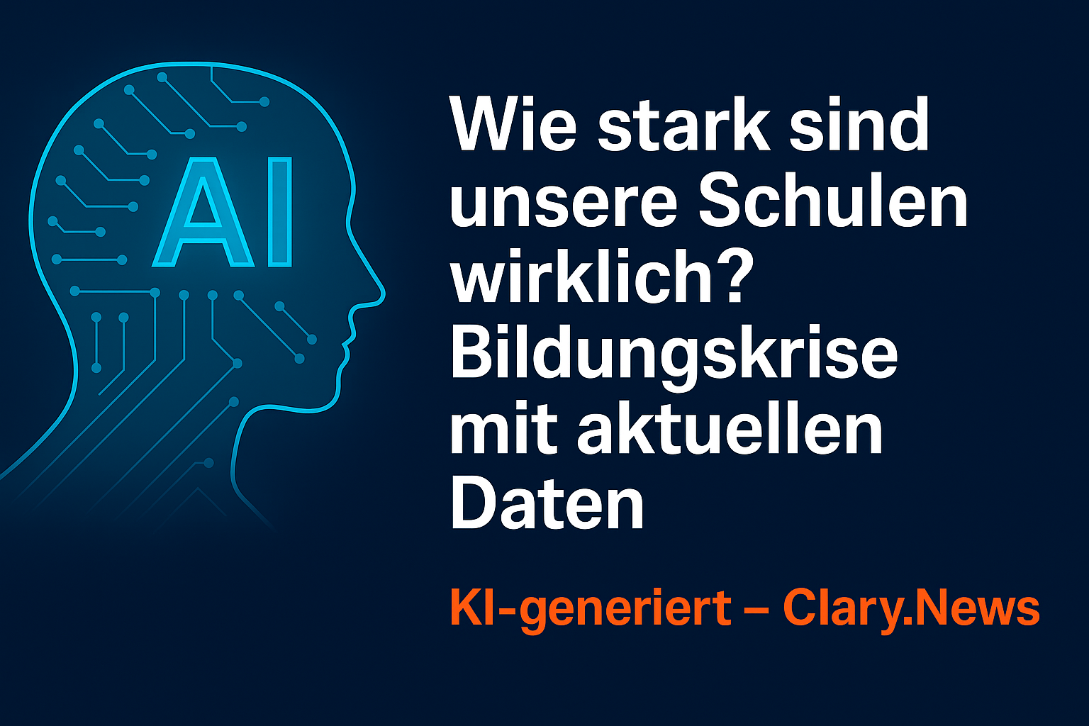 Wie stark sind unsere Schulen wirklich? Bildungskrise mit aktuellen Daten